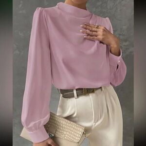 Express Soft Pink Women's Blouse